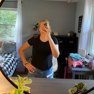 Black t-shirt